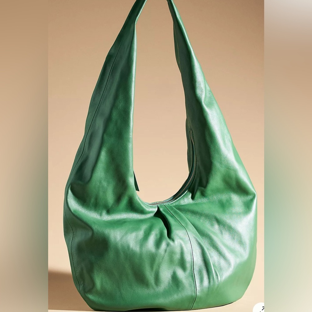Anthropologie Slouchy Leather Tote